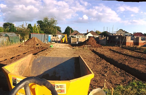 footings in Dorset